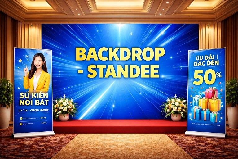 Backdrop – Standee